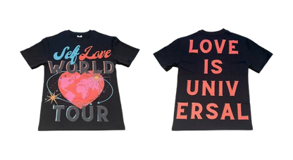 LOVE IS UNIVERSAL TEE - BLACK