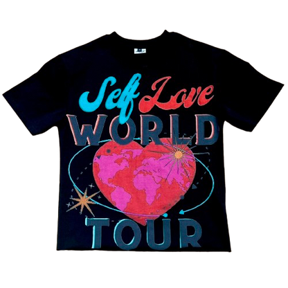 LOVE IS UNIVERSAL TEE - BLACK